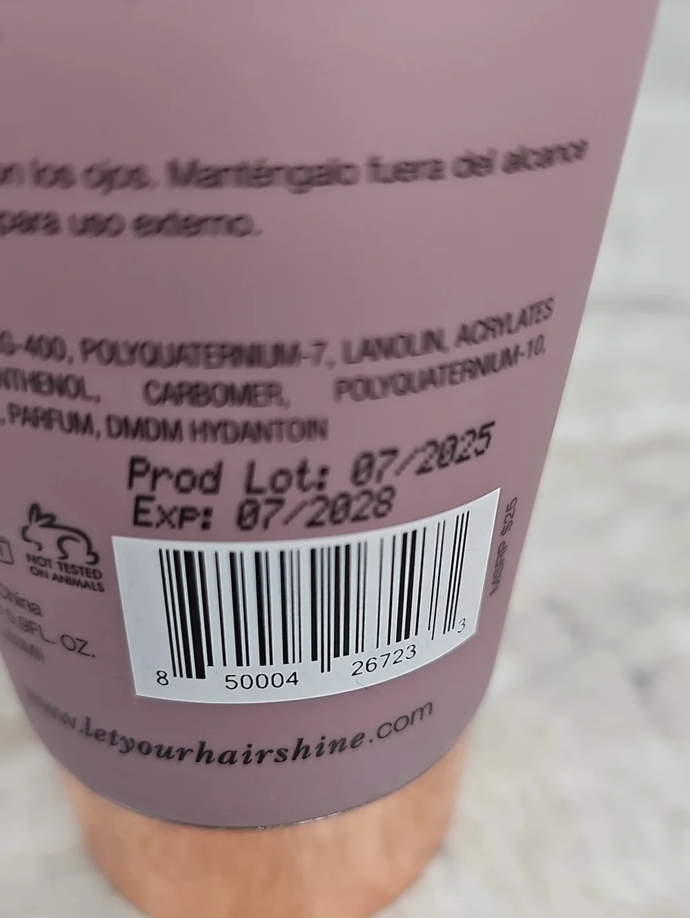 Soleil HydroLine Leave-In Conditioner Brand New -  Paraben-Free - Exp 7/2028